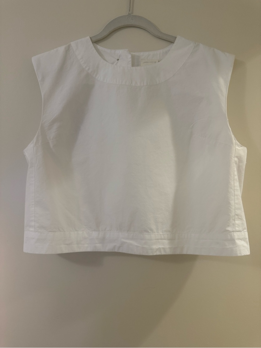 Classic White Crop Top